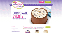 Desktop Screenshot of prairiegirlbakery.com
