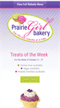 Mobile Screenshot of prairiegirlbakery.com